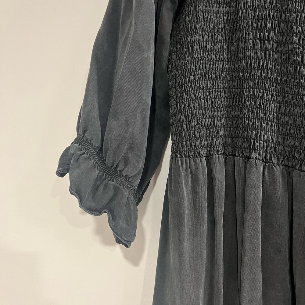Eliya’s Label Black Milkmaid Maxi Dress